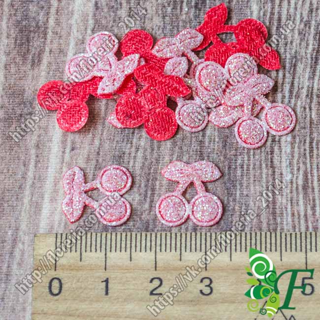 Декор вишенки_красные_30 шт. Апли-56