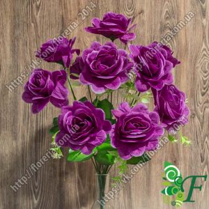 Букет Роза садовая фиолетовый