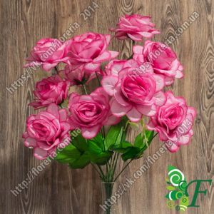 Букет Роза садовая малиновый