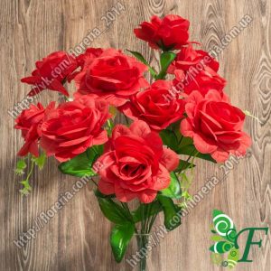 Букет Роза садовая красный