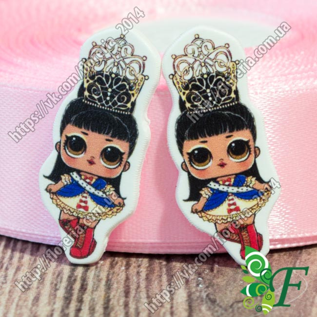 Кабошон Серединка кукла LOL ЛОЛ  Her Majesty Сб-LOL-68