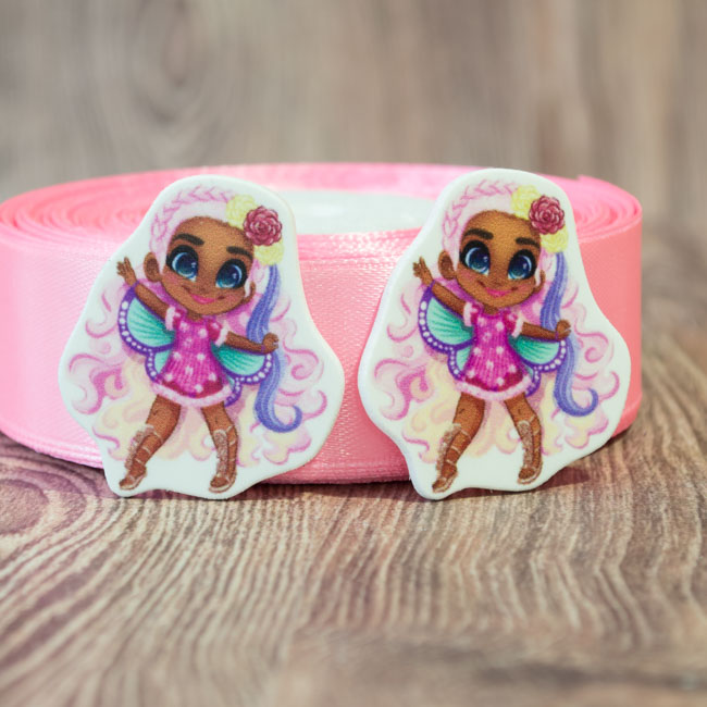 Кабошон Серединка Hairdorables Willow платье бабочка Сб-316