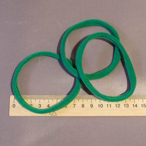 Велюровая повязка зеленый за 12 шт ОП-1см-28