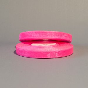 Лента органза 9 мм розовый ультра за 5 м ЛО09-06
