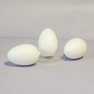 Пенопластовое яйцо высота 6 см К-27