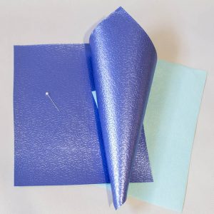Кожа Экокожа Завитки индиго Кожа-160