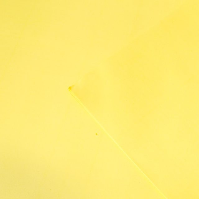 Фоамиран желтый яркий Ф-25