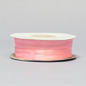 Лента атласная 0,3 см розовый за 91 м ЛА03-037