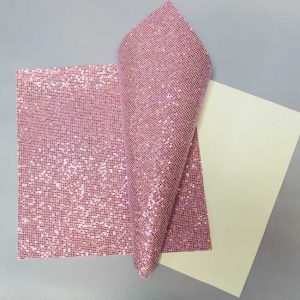 Кожа Экокожа Стробоскоп мульти розовый Кожа-220