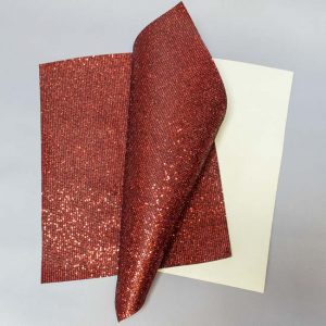 Кожа Экокожа Стробоскоп красный Кожа-223