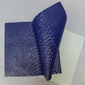 Кожа Экокожа Крокодил индиго Кожа-224