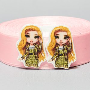 Кабошон Серединка кукла Rainbow Школьница