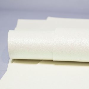 Кожа Экокожа глитер-мульти цвет белый 50 х 130 см