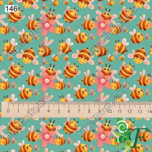 Выбор материала для принта Пчелки и цветочки МП-146