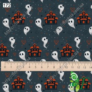 Выбор материала для принта Хеллоуин Дом с привидениями МП-172