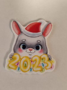 Кабошон Серединка Зайка 2023
