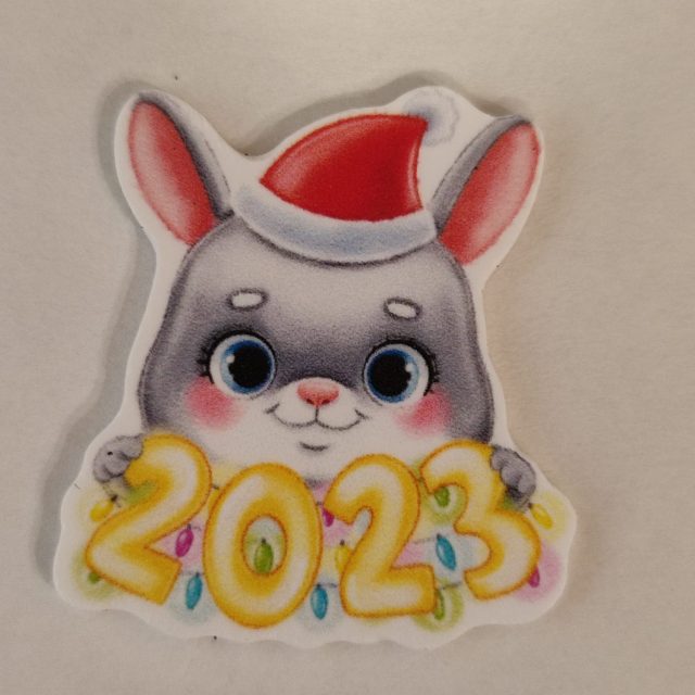 Кабошон Серединка Зайка 2023