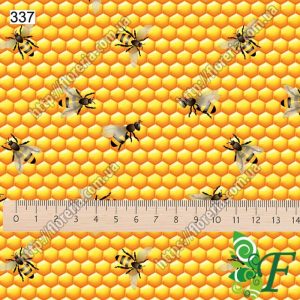 Выбор материала для принта Пчелы на сотах МП-337
