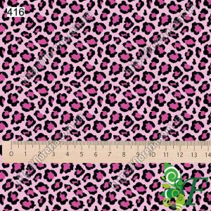 Выбор материала для принта Леопард на розовом МП-416