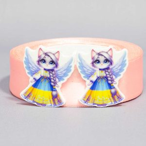 Кабошон Серединка Кошечка ангел