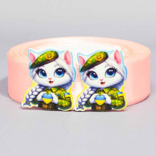 Кабошон Серединка Кошка защитница