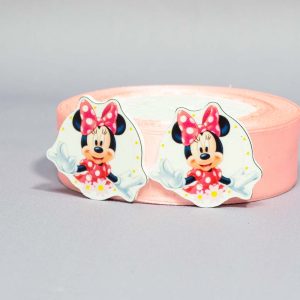 Кабошон Серединка Минни с ромашками БРАК