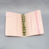 Баиндер Блокнот для накопления Гусиные лапки розовый