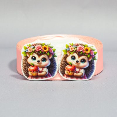 Кабошон Серединка Ежик с яблочным кексиком