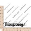 ТермоНаклейки Выпускница черный цвет за 2 шт