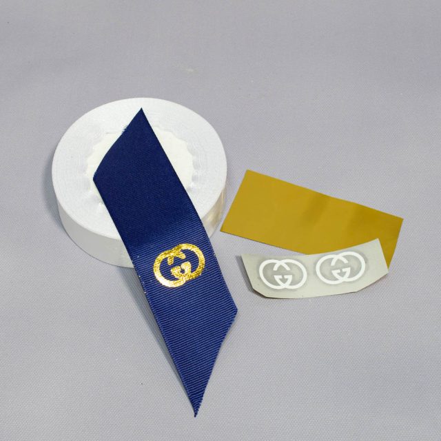 ТермоНаклейки ЗОЛОТО Знак Гуччи за 2 шт