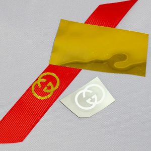 ТермоНаклейки ЗОЛОТО Знак Гуччи за 2 шт