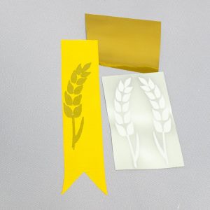 ТермоНаклейки ЗОЛОТО Колосок за 2 шт