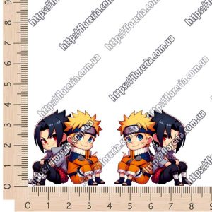 ТермоНаклейки Аниме Naruto Саске и Наруто