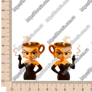 ТермоНаклейки Итальянские мемы Девушка-Кофе Espressona Signor