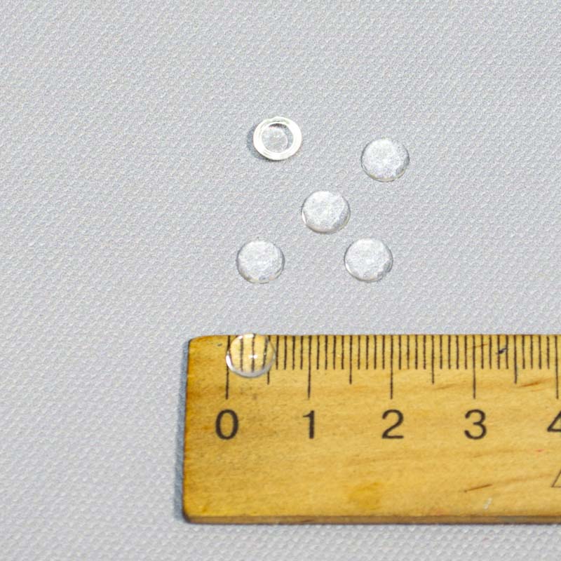 Кабошон Капля росы 6 мм за 100 шт
