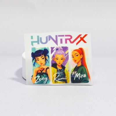 ТермоНаклейки Набор под ленту 2,5 см K-Pop охотницы на демонов HUNTR/X
