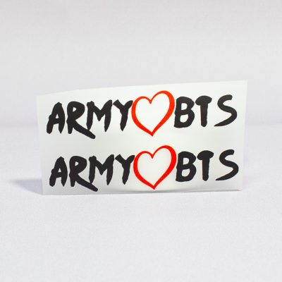 ТермоНаклейки БТС BTS Армия за 2 шт