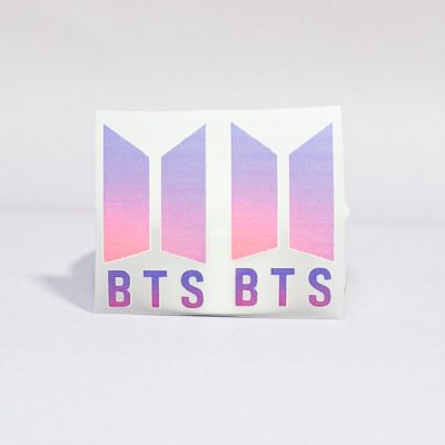 ТермоНаклейки БТС BTS Логотип за 2 шт