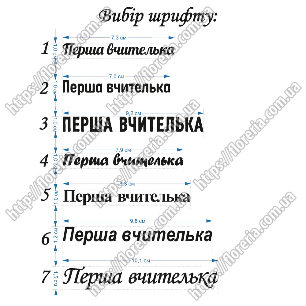 Наклейка из ТермоПленки Зеркальная Первая учительница за 2 шт