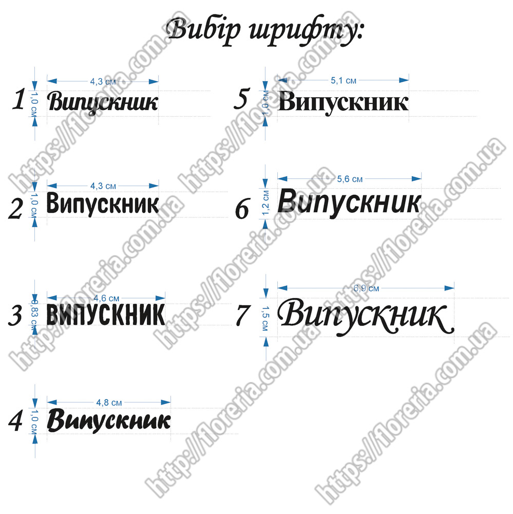 Наклейка из ТермоПленки Зеркальная Выпускник за 2 шт